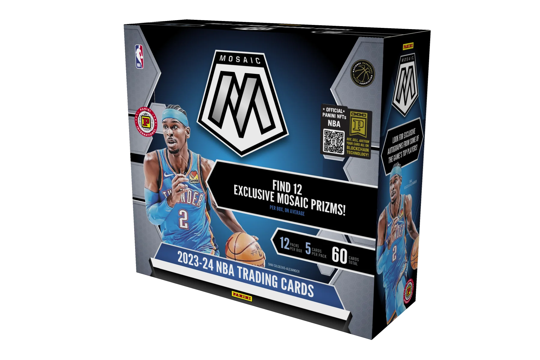 2023-24 Panini Mosaic Basketball International Hobby Box