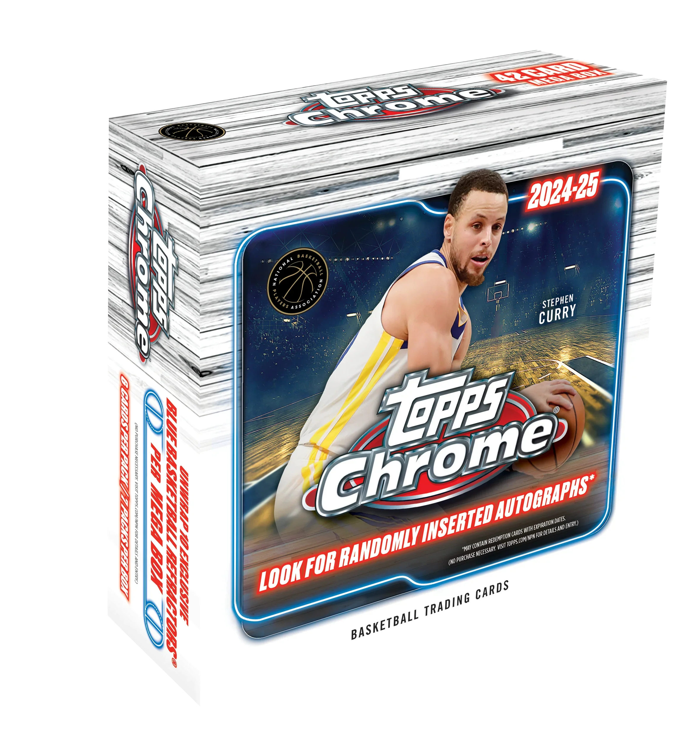 2025 Topps Chrome Basketball Mega Box