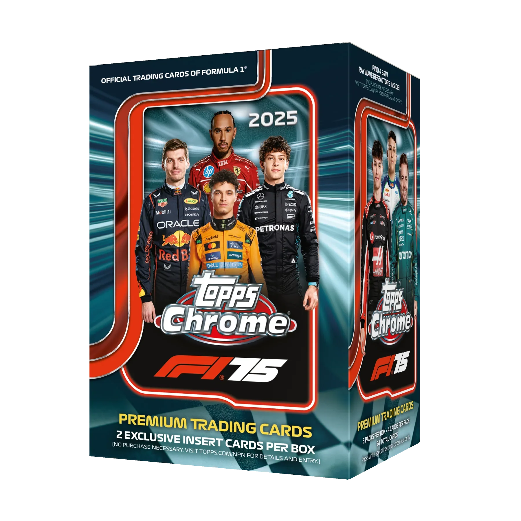 2025 Topps Formula 1 Chrome Racing Value Box