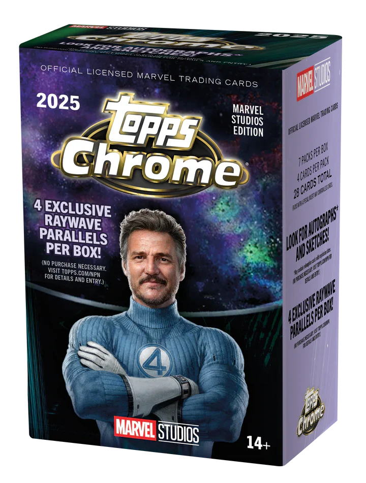 2025 Topps Marvel Cinema Chrome Value Box