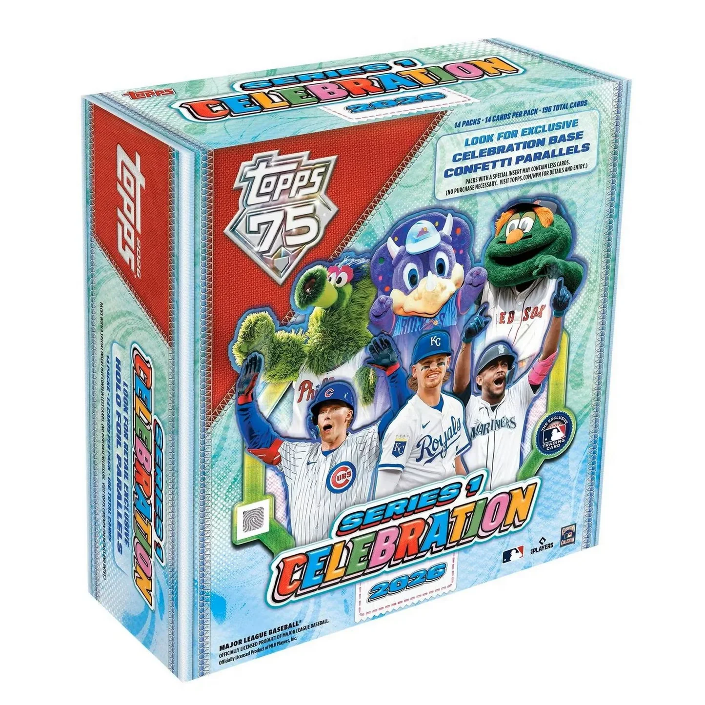 2026 Topps Baseball Series 1 Celebration Mega Box