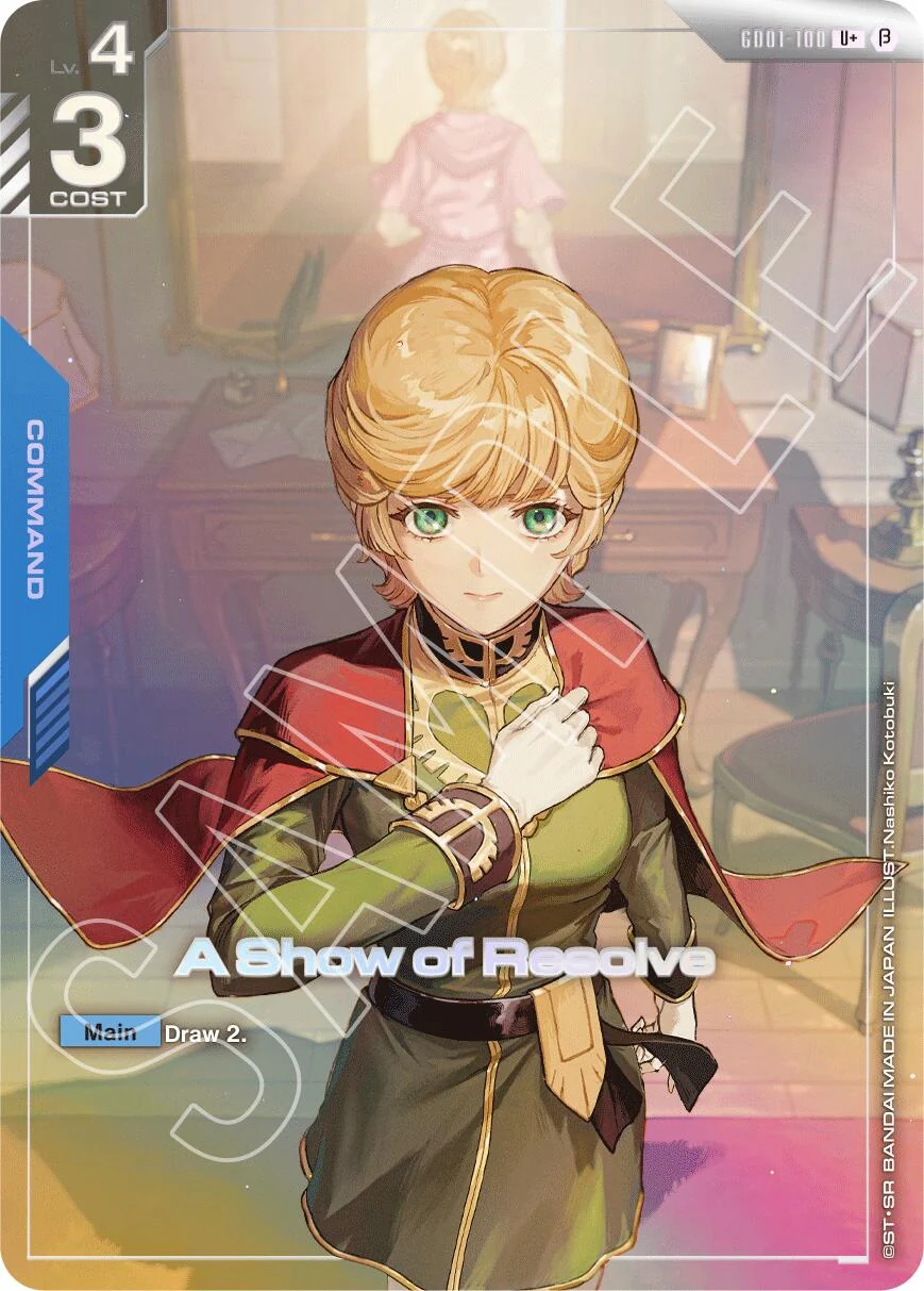 A Show of Resolve (U+) (GD01-100)
