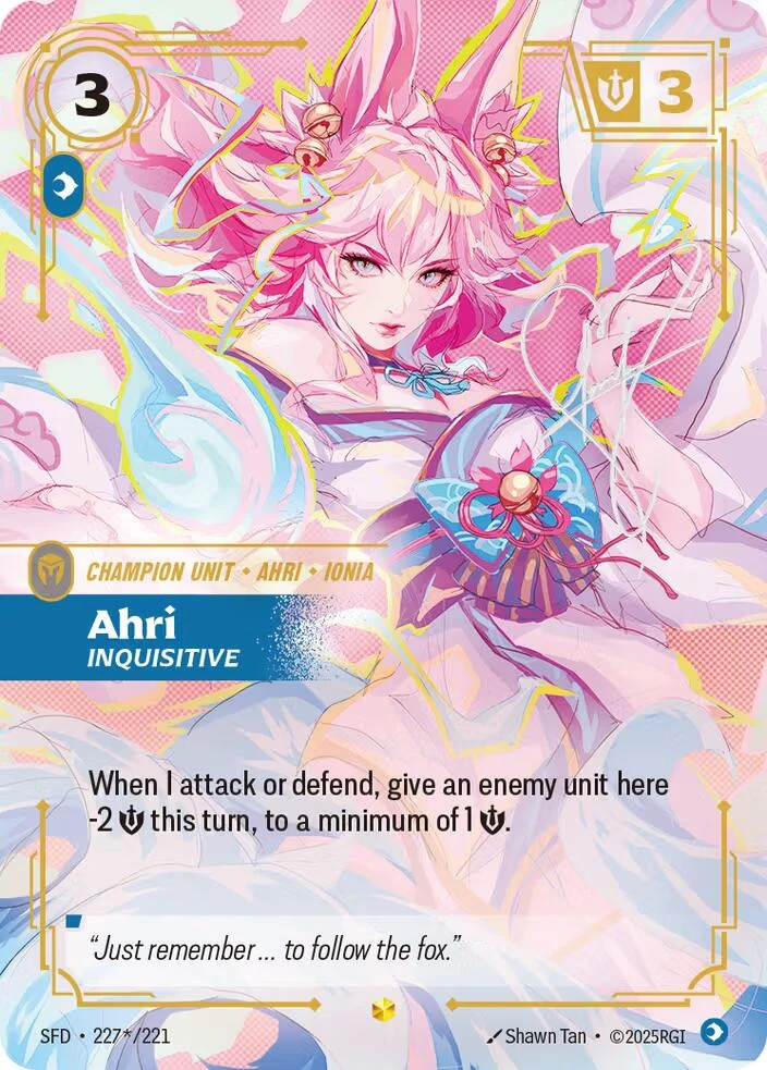 Ahri - Inquisitive (Signature) (227*/221) (Spiritforged)