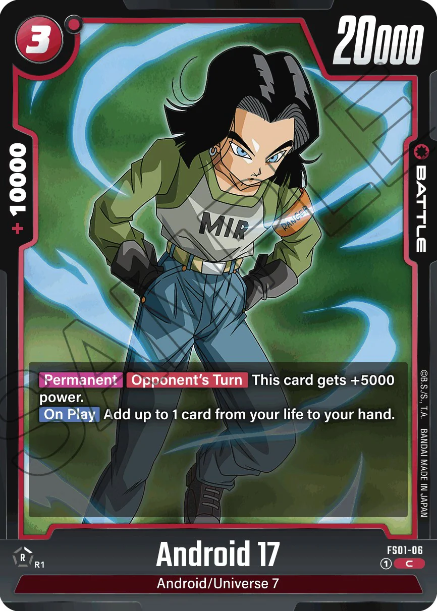 Android 17 [Starter Deck: Son Goku] - Image 2