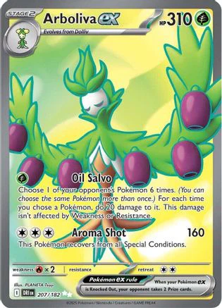 Arboliva ex (207/182) [Scarlet & Violet: Destined Rivals]