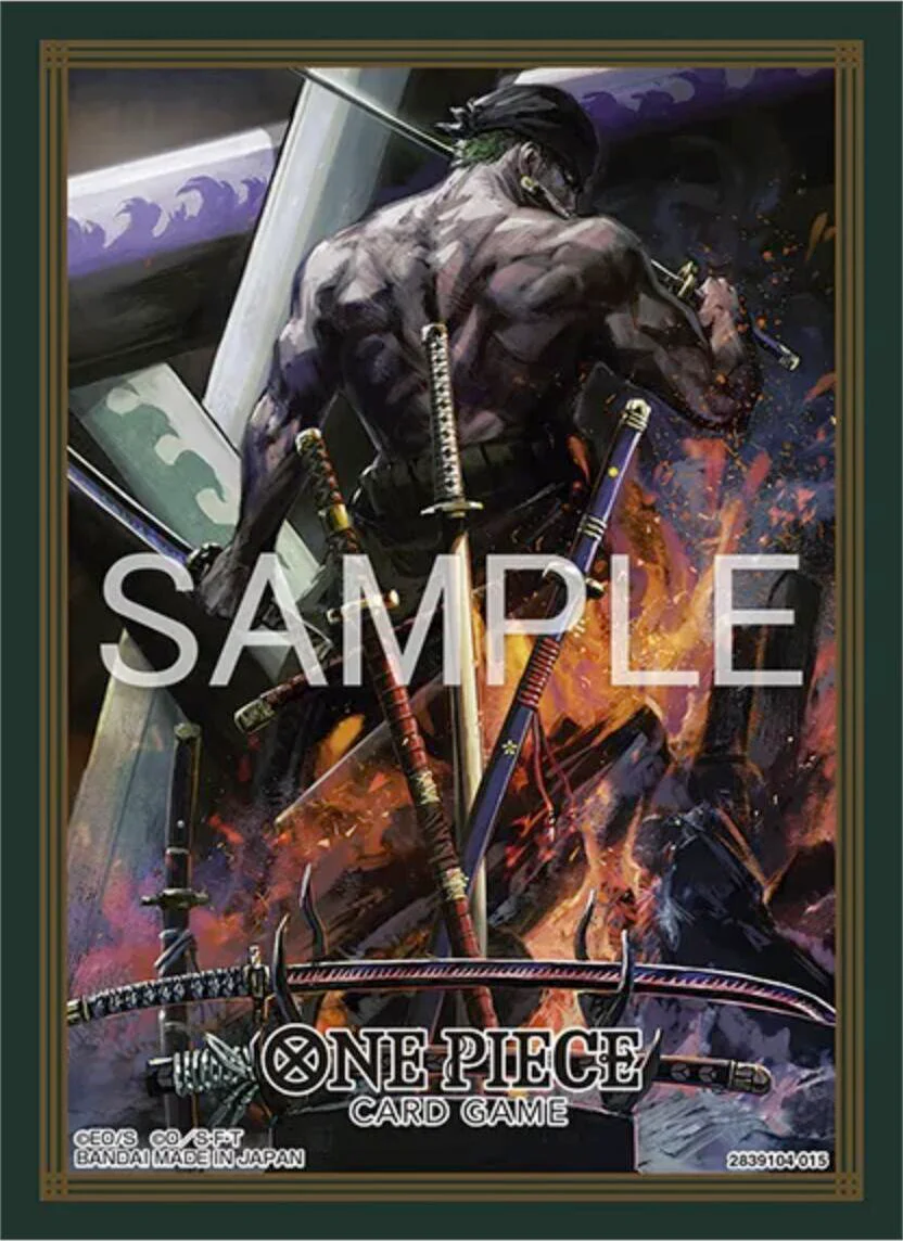 Bandai: 70ct Card Sleeves - Roronoa Zoro