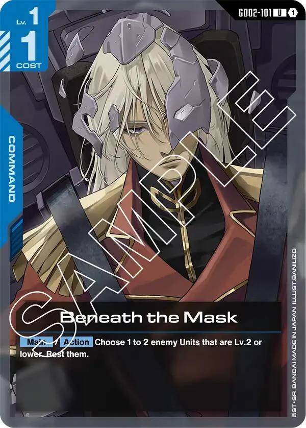 Beneath the Mask (GD02-101) (Dual Impact)