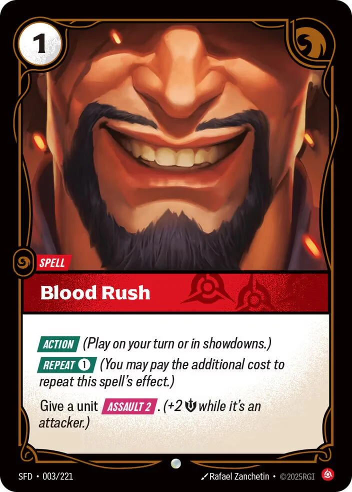 Blood Rush (003/221) (Spiritforged)