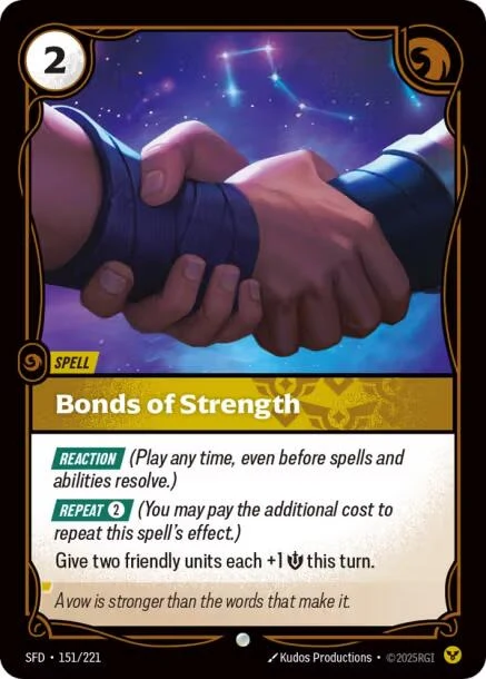 Bonds of Strength (151/221) (Spiritforged)