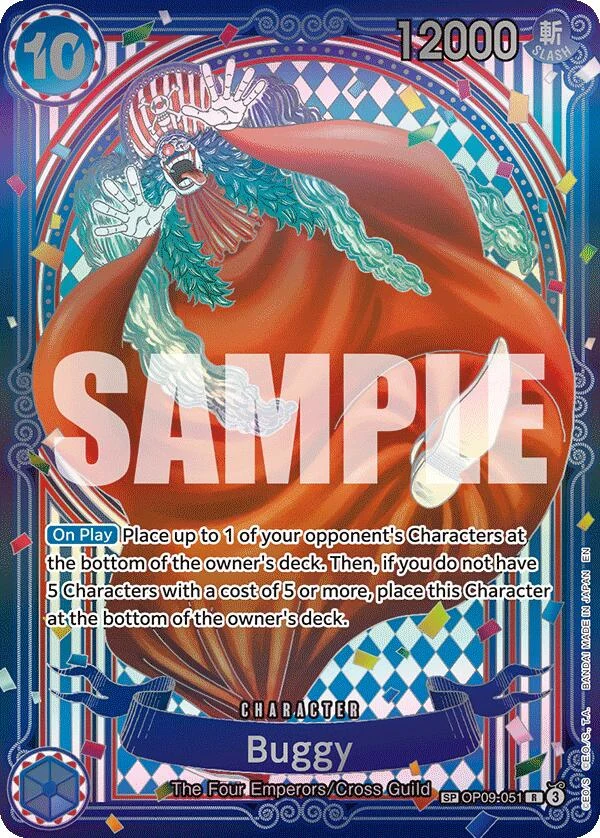Buggy - OP09-051 (SP) (OP09-051) (The Azure Sea's Seven)
