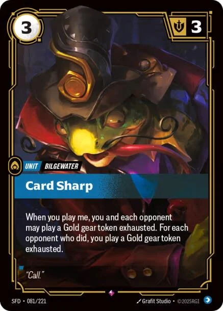 Card Sharp (081/221) (Spiritforged)