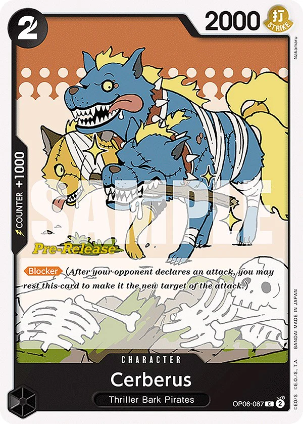 Cerberus [Wings of the Captain Pre-Release Cards]