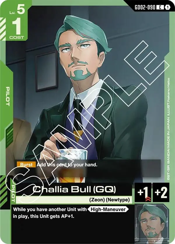 Challia Bull (GQ) (GD02-090) (Dual Impact)