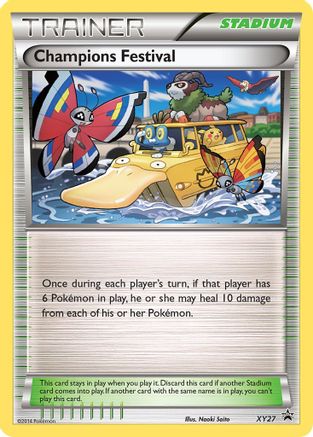 Champions Festival (XY27) (2014) [XY: Black Star Promos]