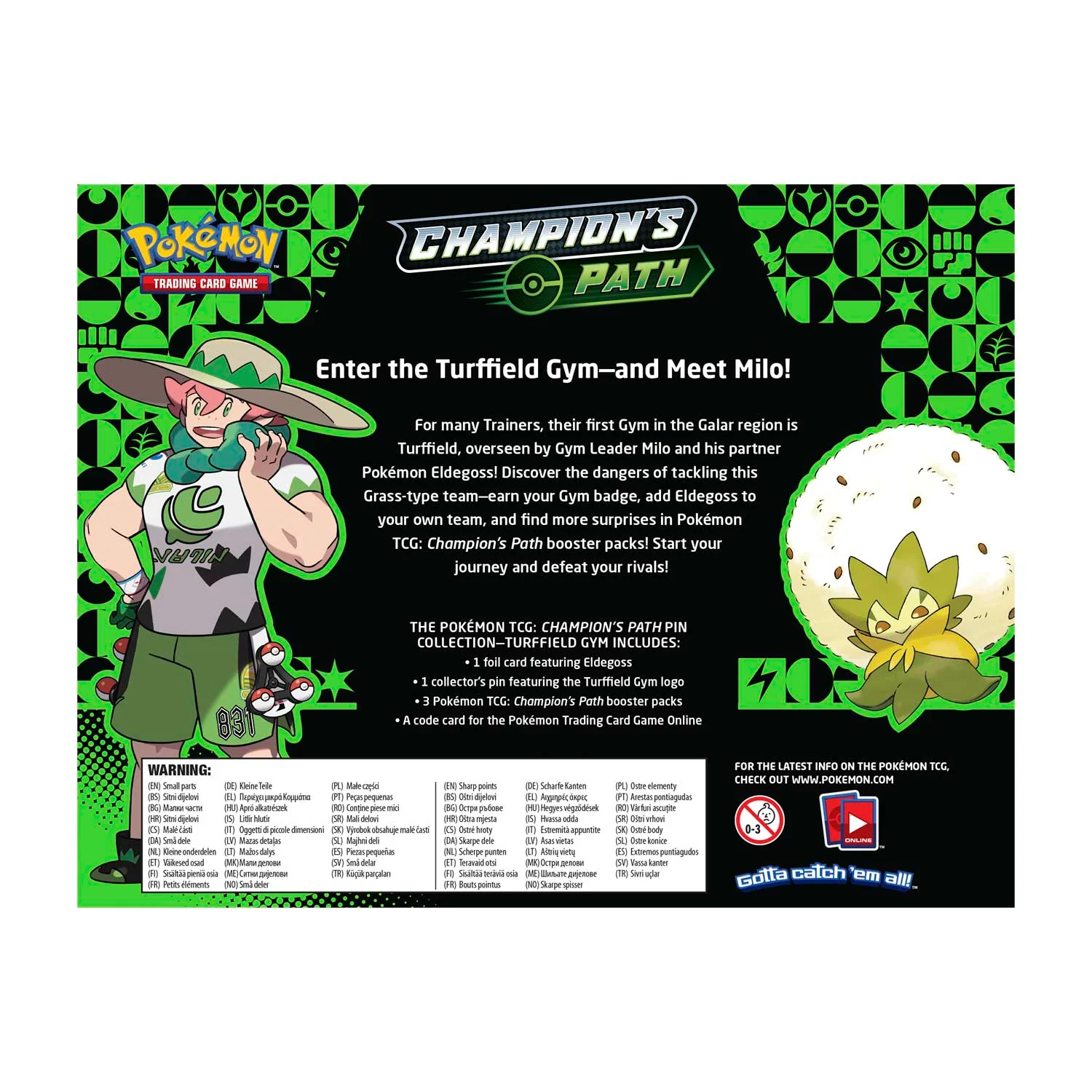 Champion's Path - Pin Collection (Turffield Gym) - Image 2