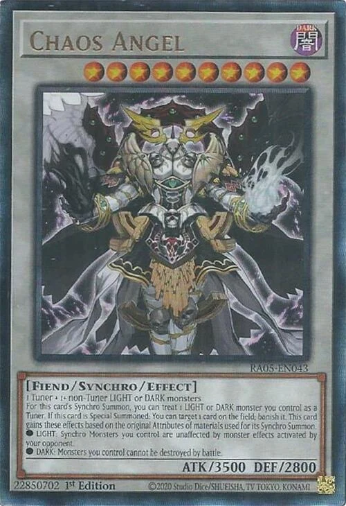 Chaos Angel (Ultimate Rare) (RA05-EN043) (Rarity Collection 5)
