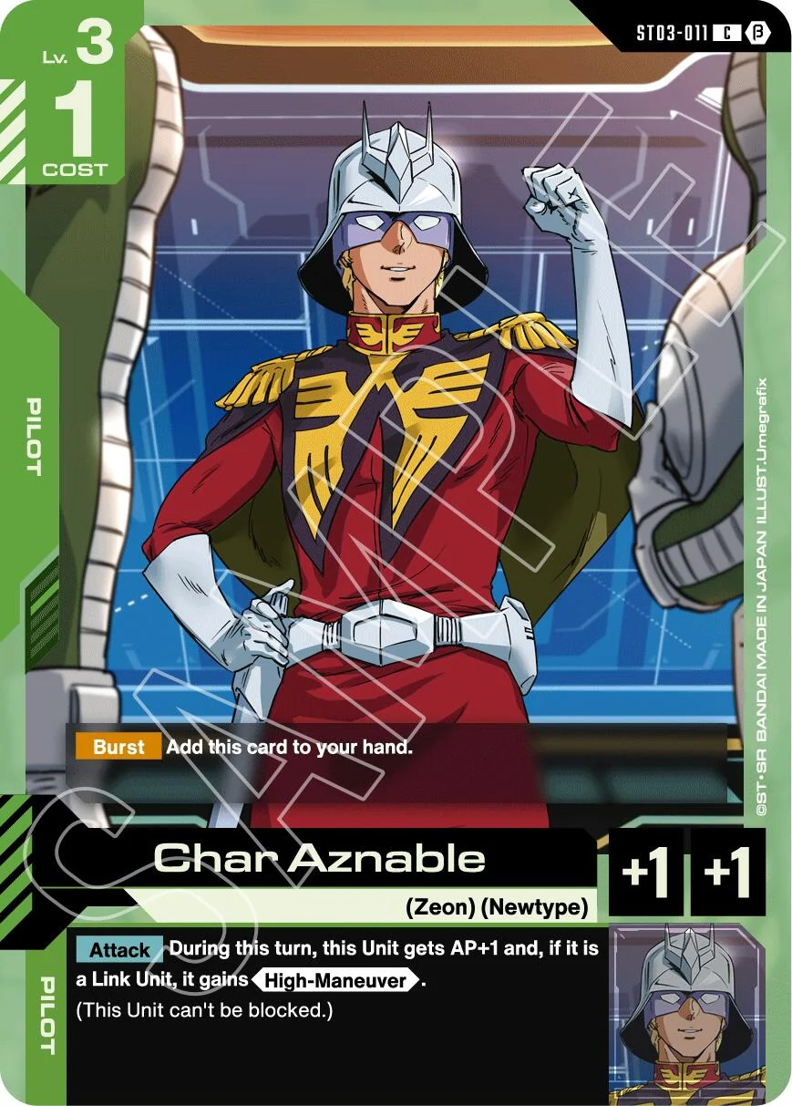 Char Aznable (ST03-011)
