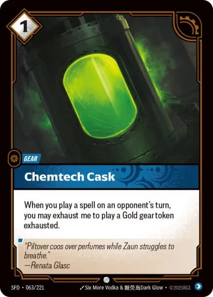 Chemtech Cask (063/221) (Spiritforged)