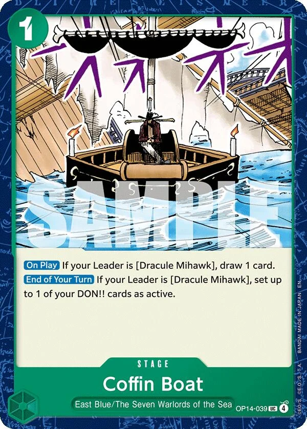 Coffin Boat (OP14-039) (The Azure Sea's Seven)