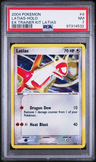PSA 7 - Latias - Holo - Ex Trainer Kit Latias #4