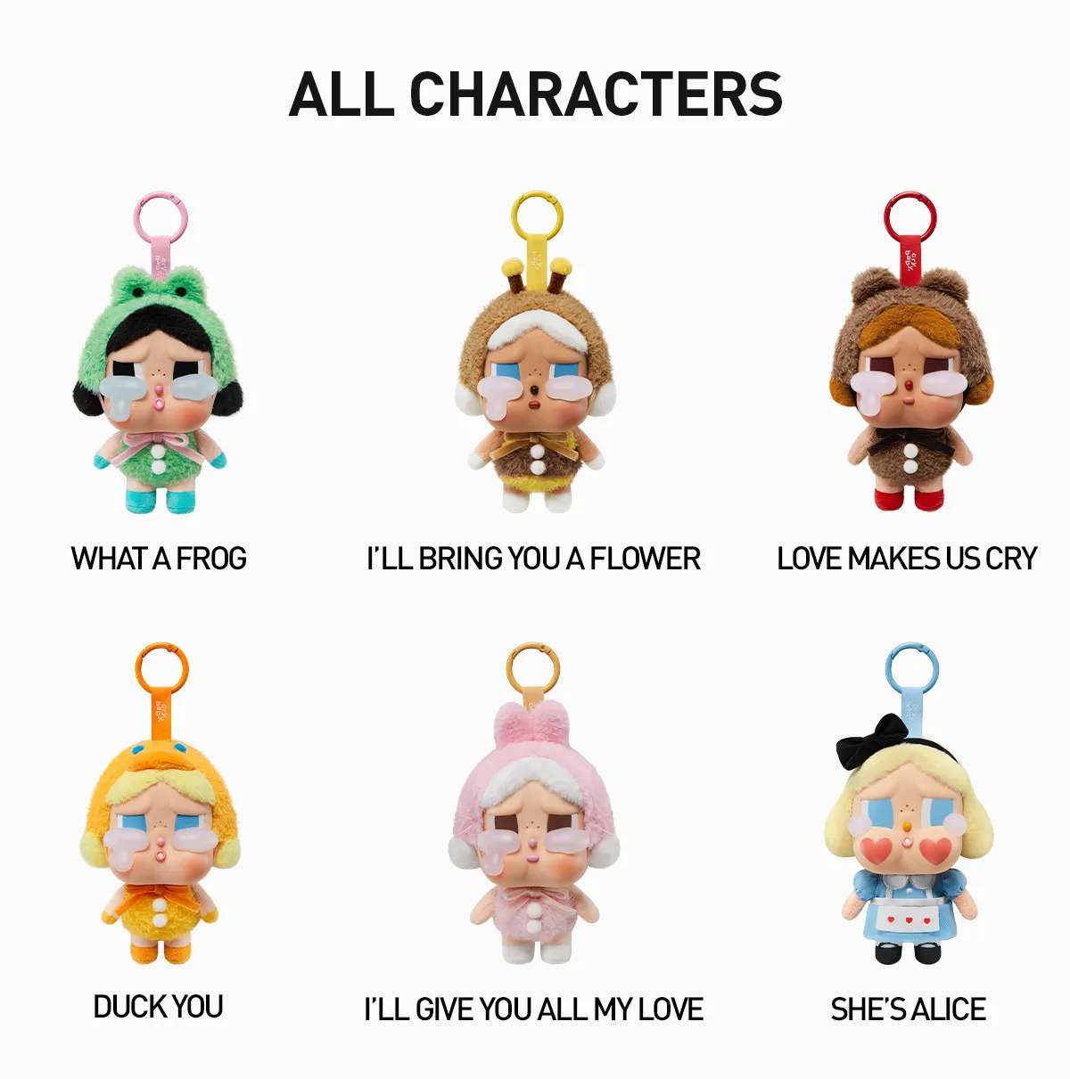 CRYBABY Crying Again Series-Vinyl Face Plush Blind Box - Image 10