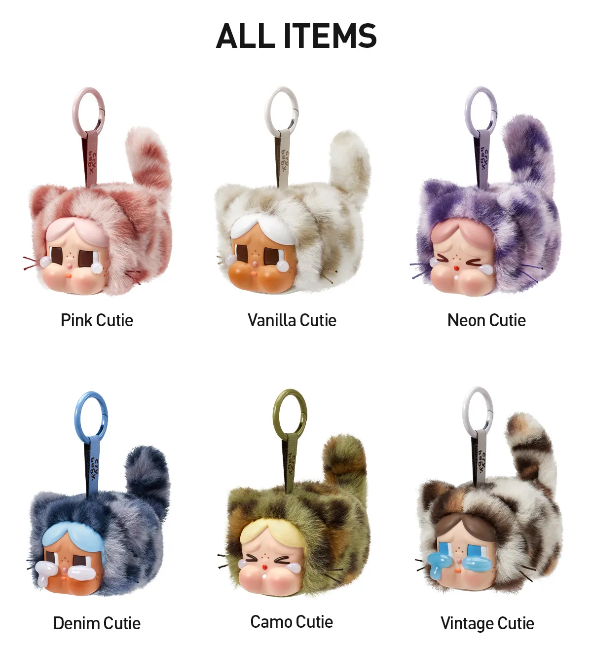 CRYBABY Wild but Cutie Series - Vinyl Plush Pendant Blind Box - Image 10