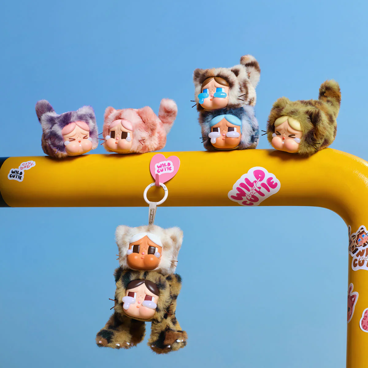 CRYBABY Wild but Cutie Series - Vinyl Plush Pendant Blind Box - Image 8