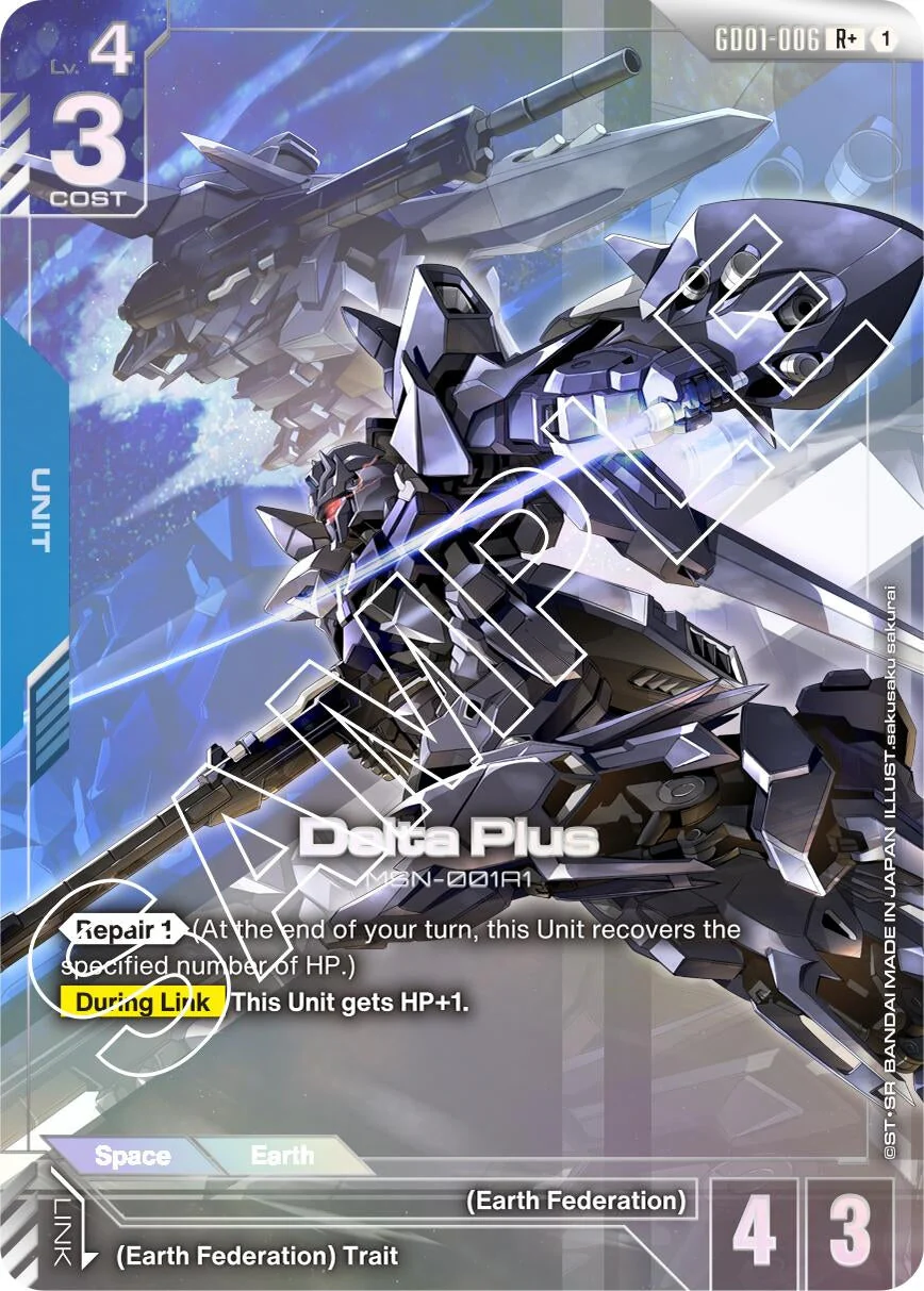 Delta Plus (R+) (GD01-006) (GD01)