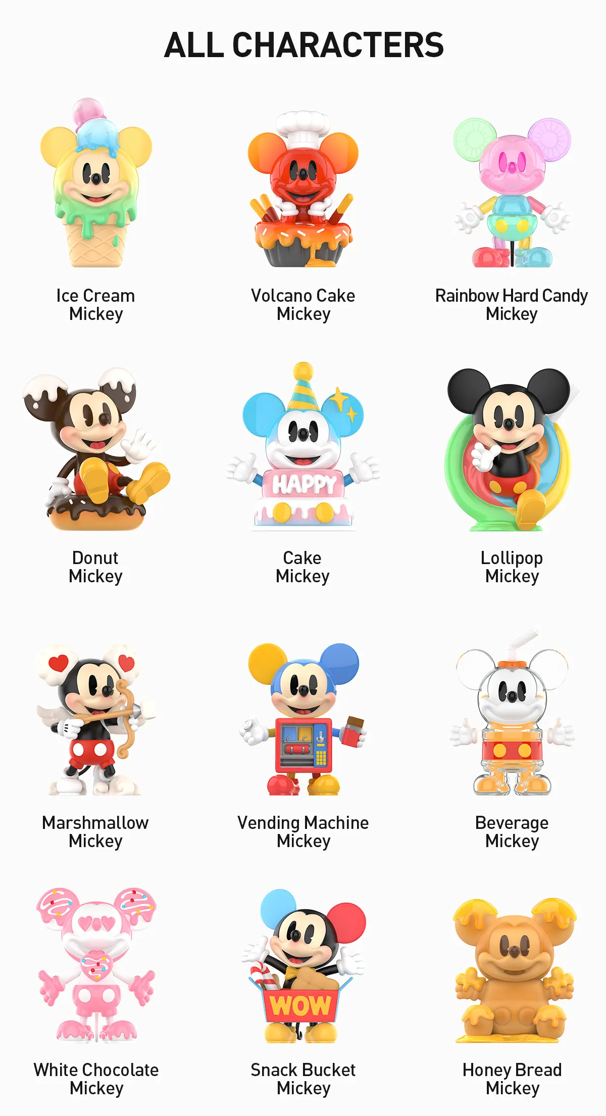 Disney Mickey Childhood of Boundless Imagination Series Figures - Image 15