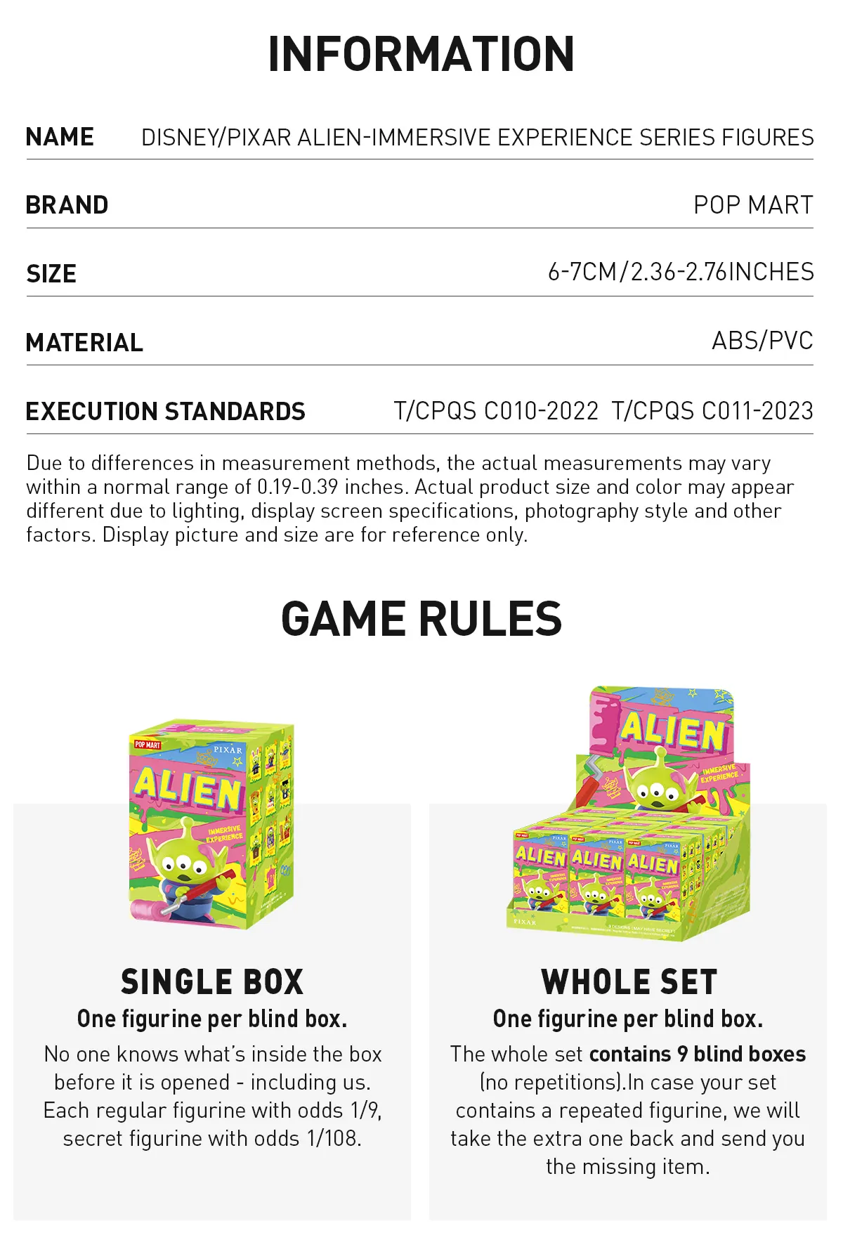 Disney/Pixar Alien-Immersive Experience Series Figures - Image 14