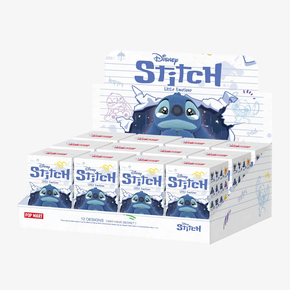 Disney Stitch Little Emotions Series Figures - Image 2
