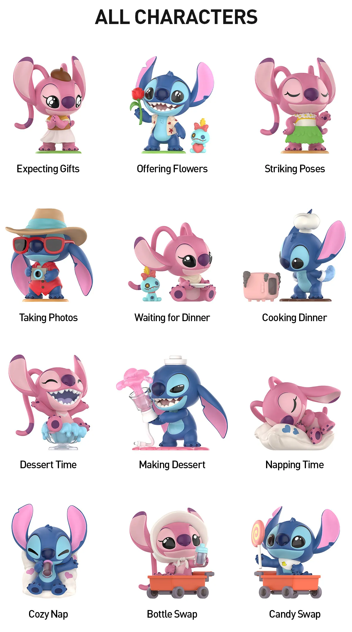 Disney Stitch on a Date Series Figures - Image 15