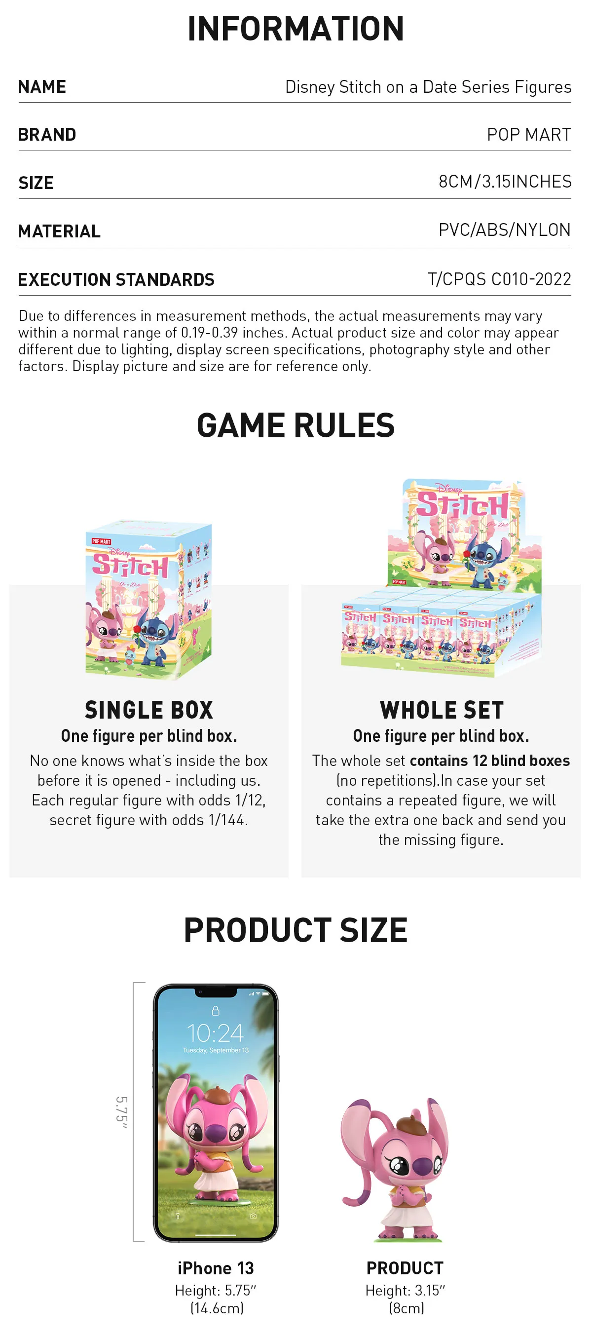 Disney Stitch on a Date Series Figures - Image 17