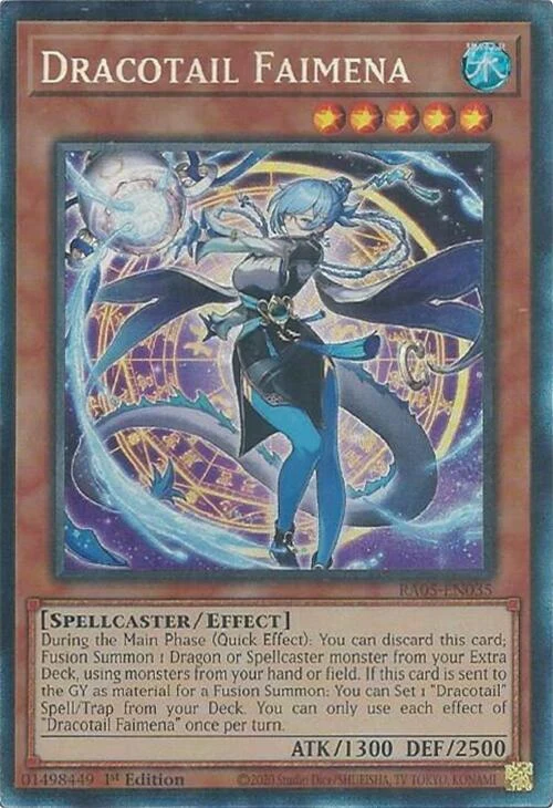 Dracotail Faimena (Collector's Rare) (RA05-EN035) (Rarity Collection 5)