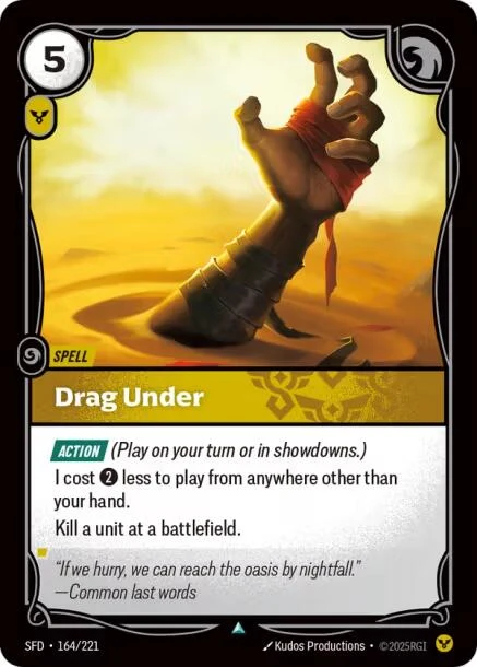 Drag Under (164/221) (Spiritforged)