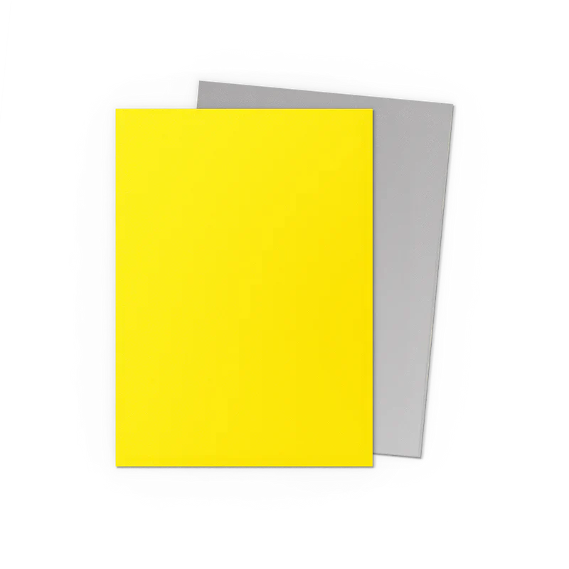Dragon Shield: Dual Matte Sleeve - Dual Yellow & Silver 100Ct - Image 2