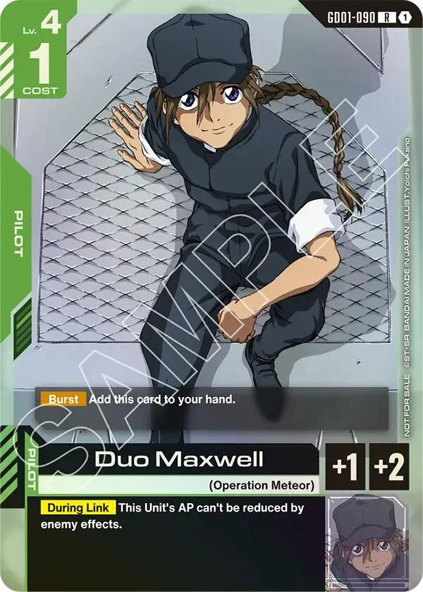 Duo Maxwell (Store Tournament Participant Pack 01) (GD01-090)
