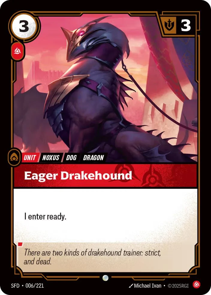 Eager Drakehound (006/221) (Spiritforged)