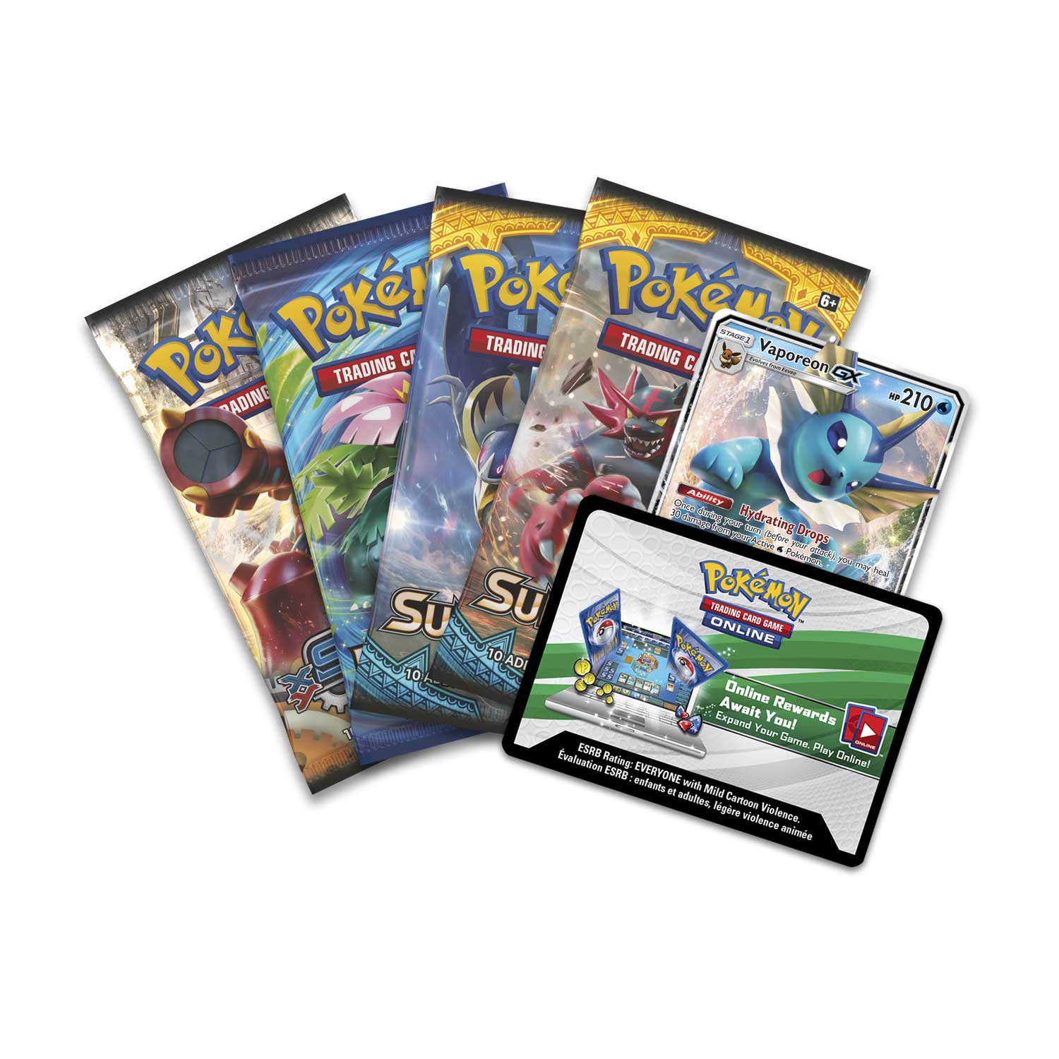 Elemental Power Collector's Tin (Vaporeon GX) - Image 3