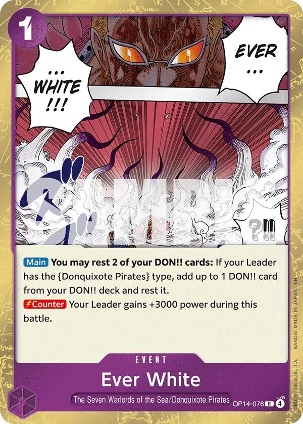 Ever White (OP14-076) (The Azure Sea's Seven)