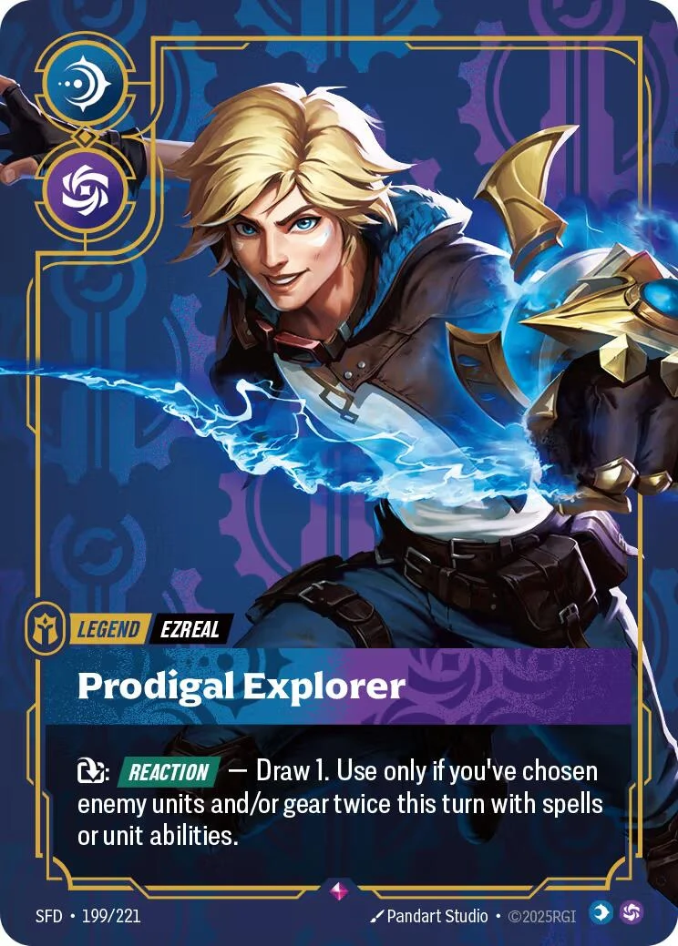 Ezreal - Prodigal Explorer (199/221) (Spiritforged)