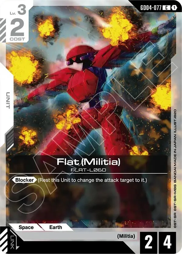 Flat (Militia) (GD04-077) (Phantom Aria)