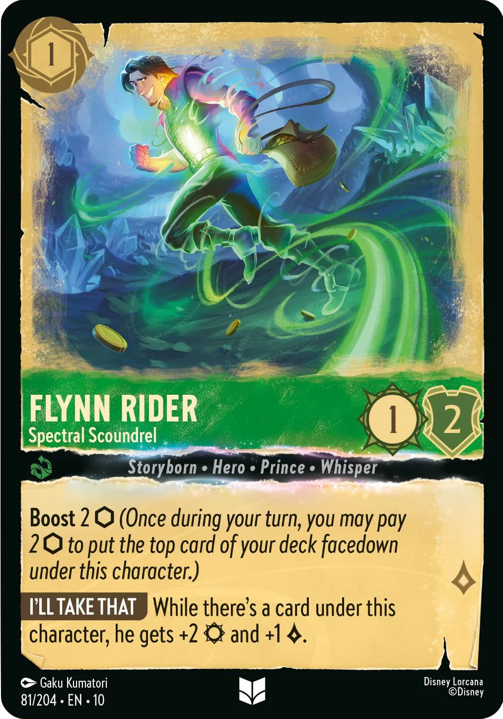 Flynn Rider - Spectral Scoundrel (81/204) [Whispers in the Well]