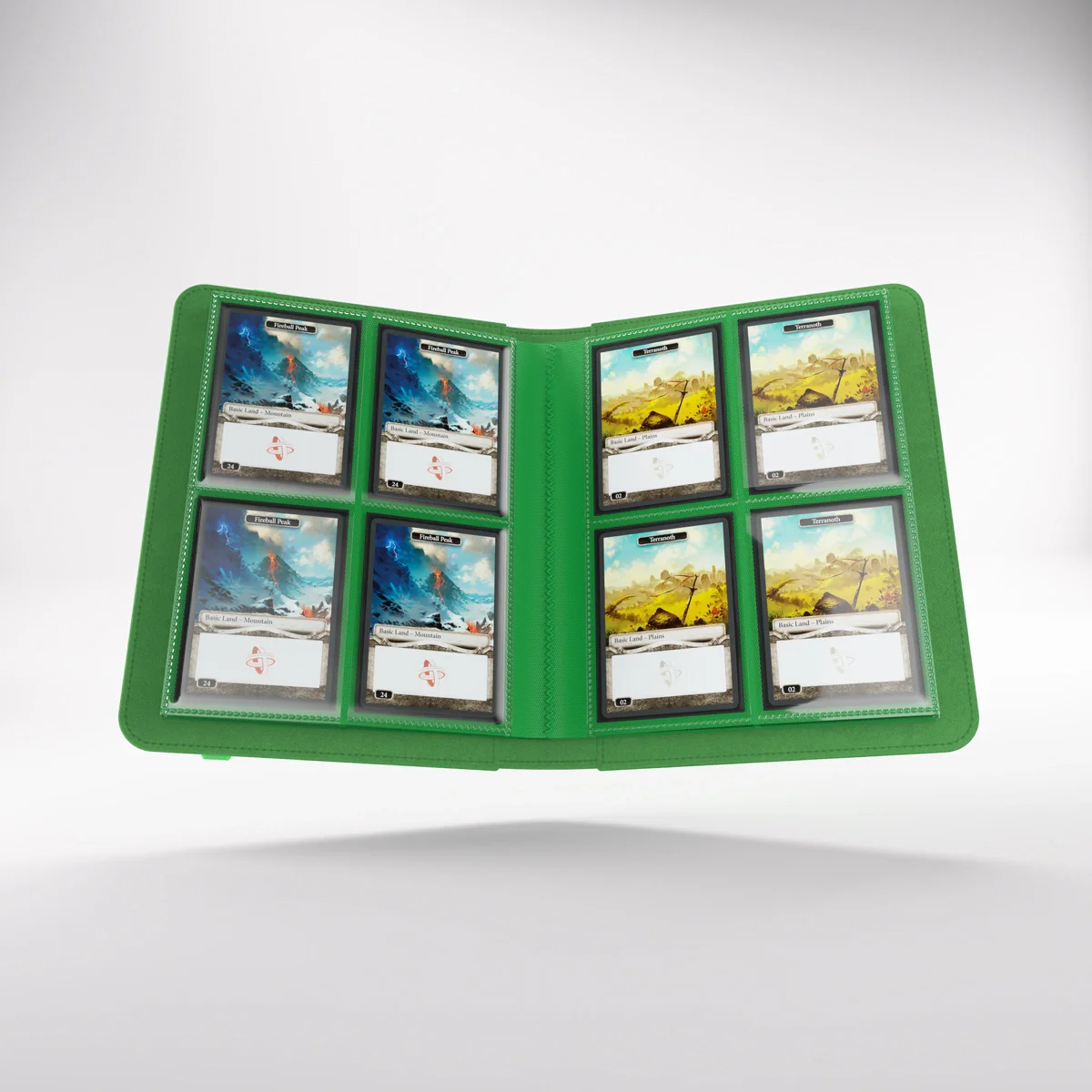 Gamegenic Zip-Up Album: 8-Pocket - Green - Image 2