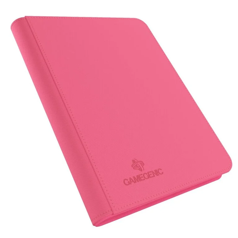 GameGenic Zip-Up Album 8-Pocket Side-Loading - Pink