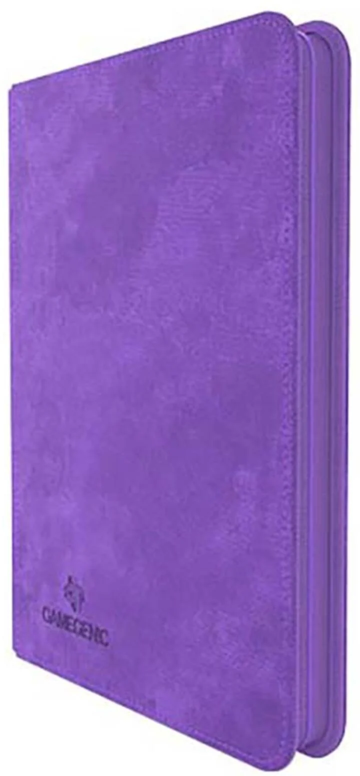 GameGenic Zip-Up Album 8-Pocket Side-Loading - Purple