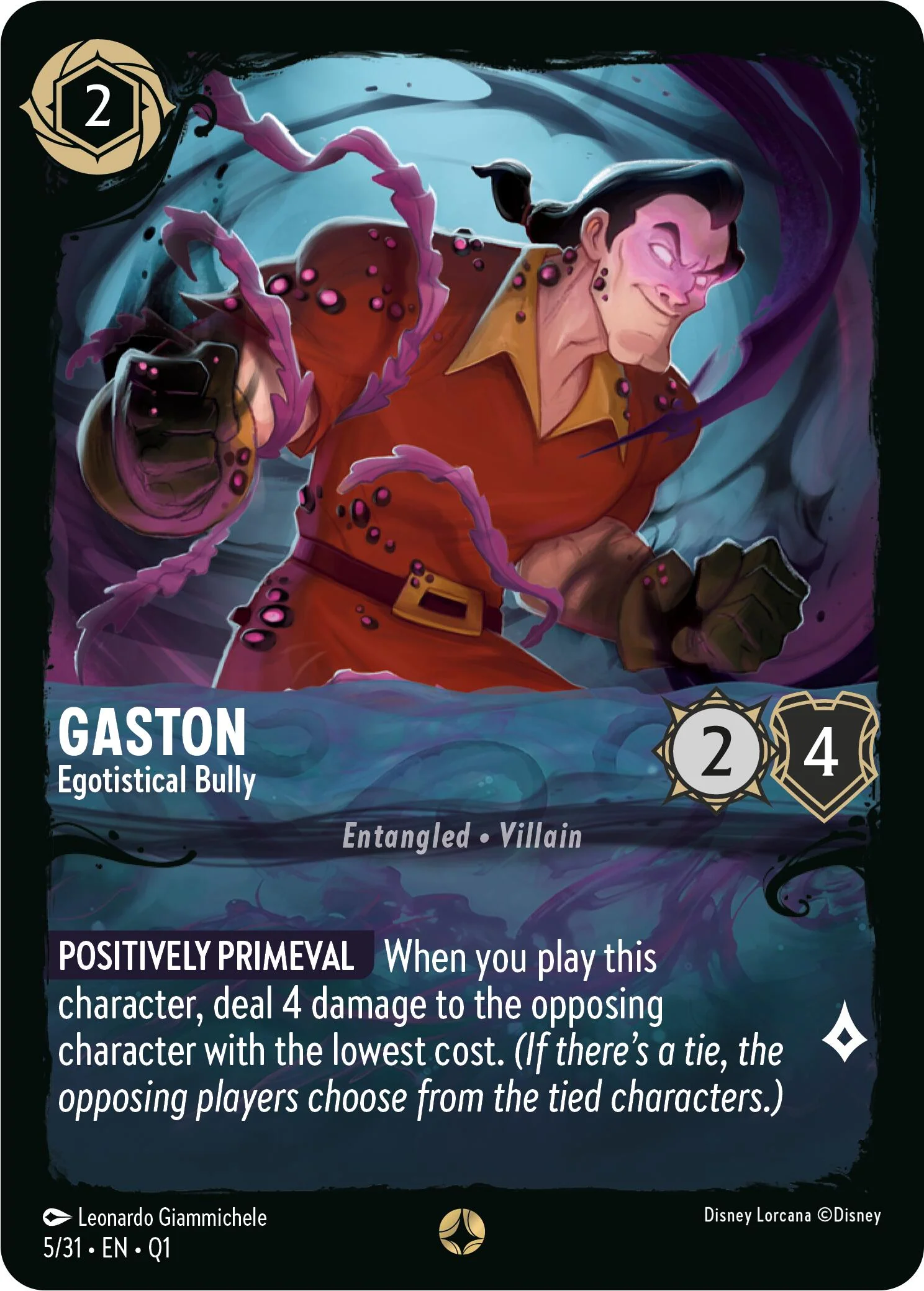Gaston - Egotistical Bully (5/31) [Illumineer's Quest: Deep Trouble] - Image 2
