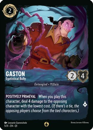 Gaston - Egotistical Bully (5/31) [Illumineer's Quest: Deep Trouble] - Image 3