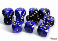 Gemini: 12D6 Black-Blue/Gold - Image 2