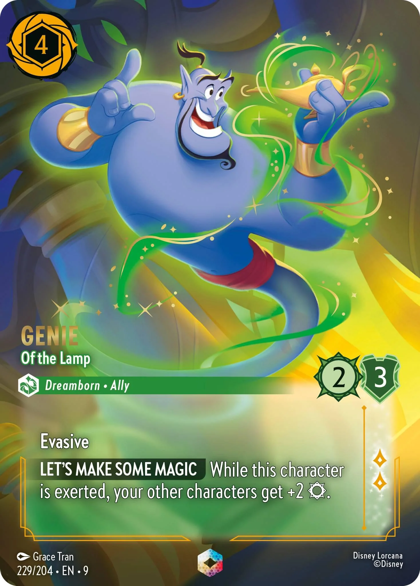 Genie - Of the Lamp (Enchanted) (229/204) [Fabled]